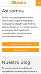 Mobile Screenshot of e-lexia.com